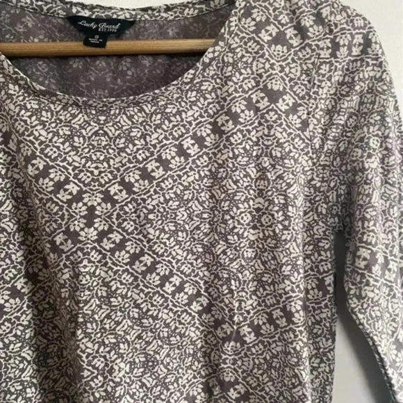 Lucky Brand Paisley Top - Picture 2 of 7